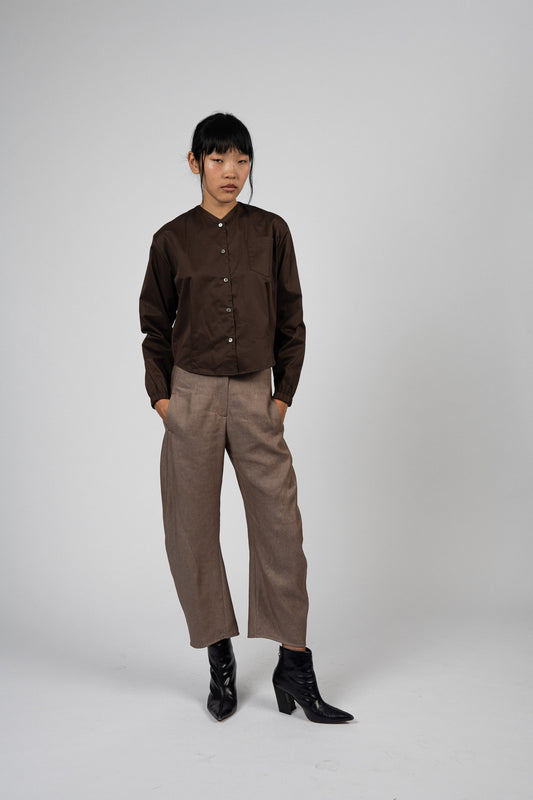 Fog Shirt Sepia