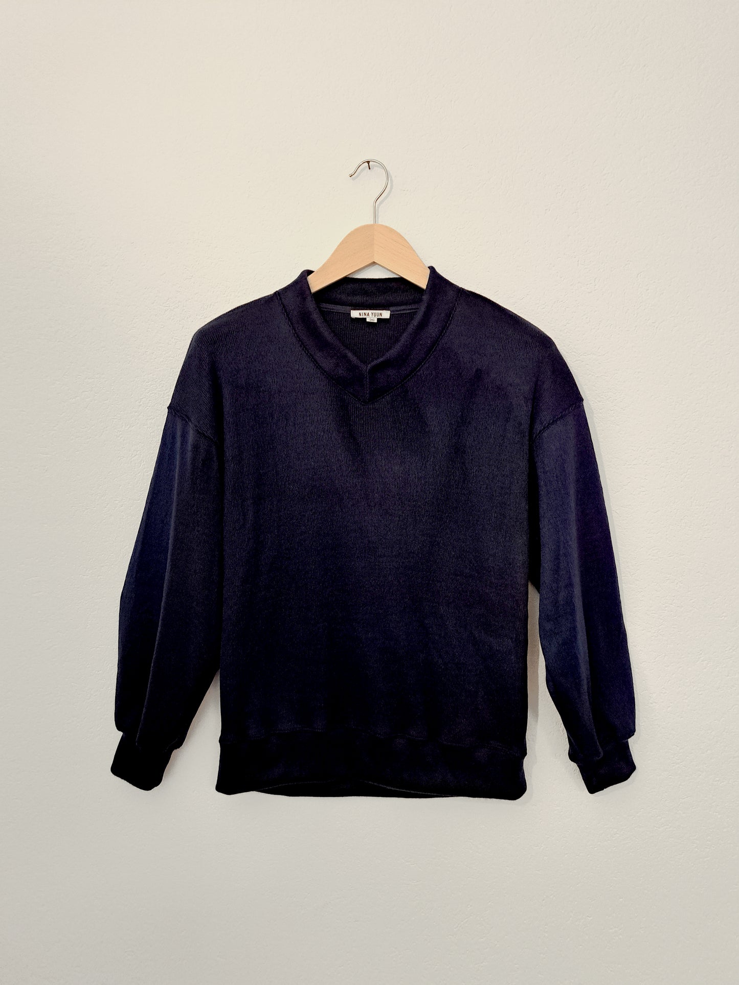 Angora Top Navy