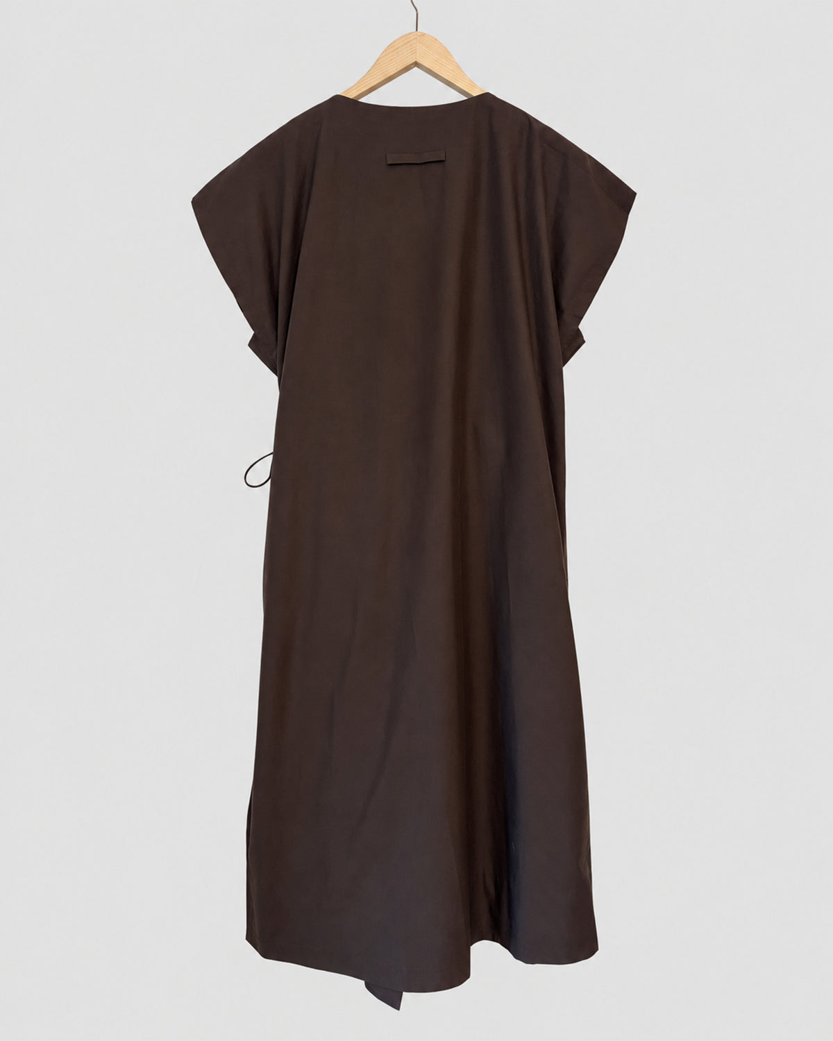 Lotus Dress, Sepia – back