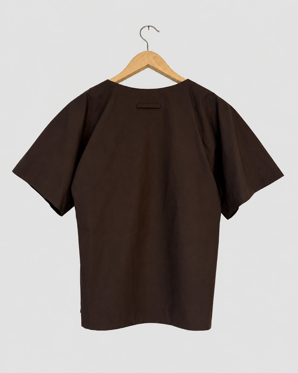 Lotus Shirt, Sepia – back