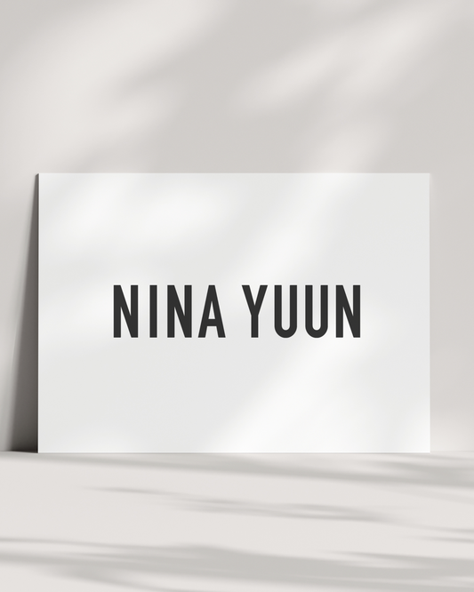 NINA YUUN Gift Coupon